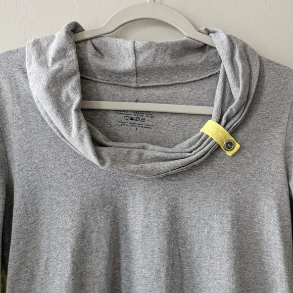 Neon Buddha Cowl Neck Tunic Top - Picture 3 of 8